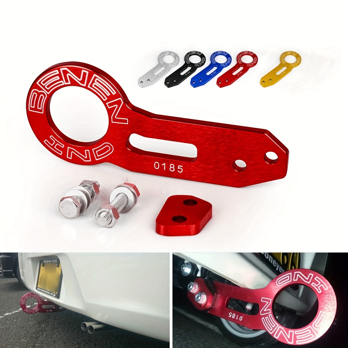 Red Tow Hook Towing Eye Loop Fit For Mini One Cooper S - Temu Canada