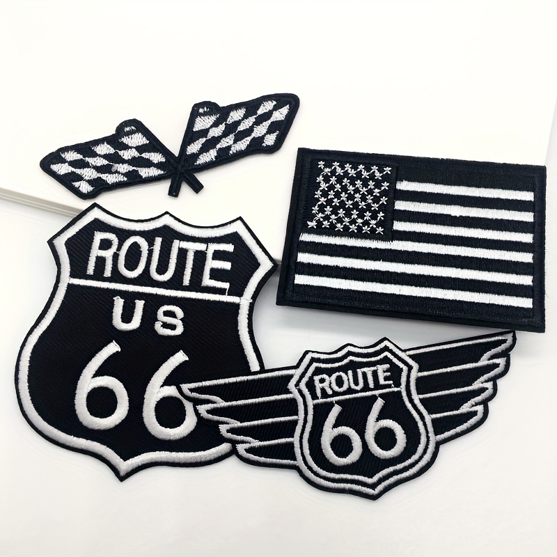 4pcs Embroidery Patches Appliques For Clothing DIY Iron On Patches For  Clothes Jeans Jacket Accessories