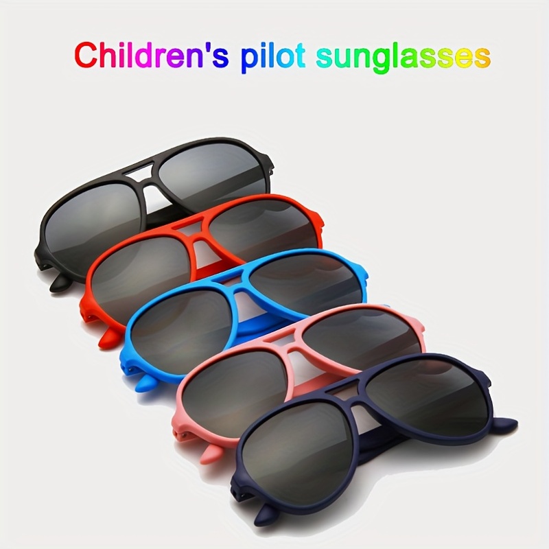 Neue Jungen Mädchen Polarisierte Sonnenbrille Silikon Flexible