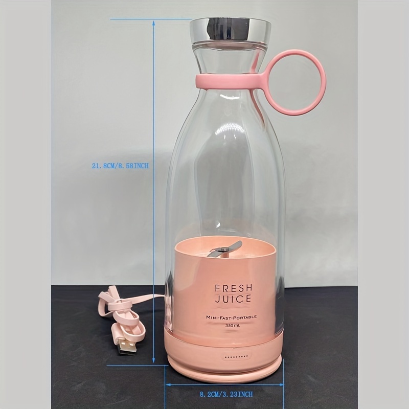 SS 304 Rechargeable Usb Portable Blender Bottle Juice Maker, 5