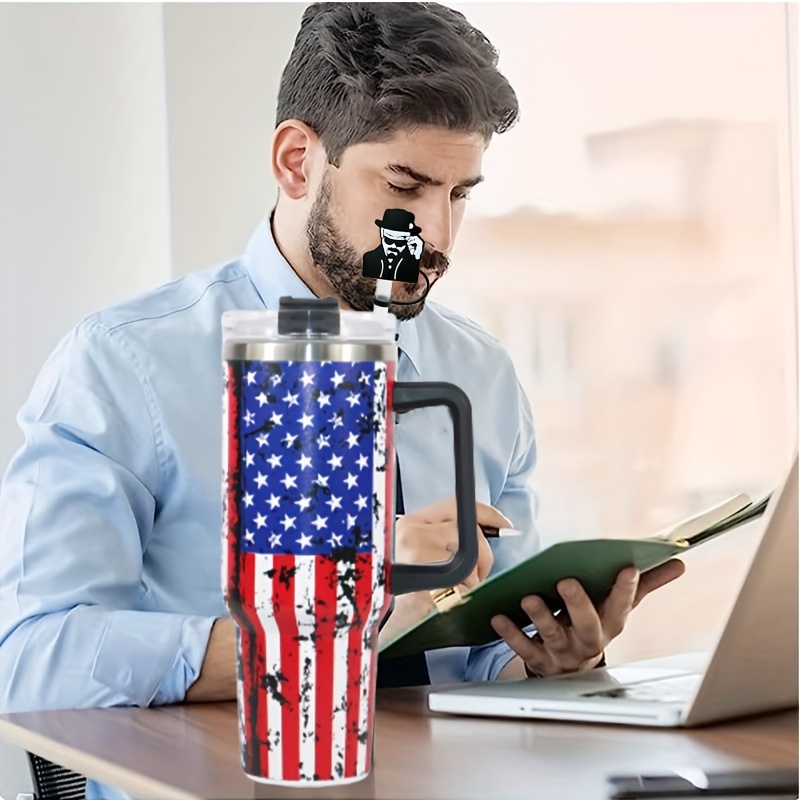 Double Wall Vacuum Insulated Coffee Mug American Flag - Temu