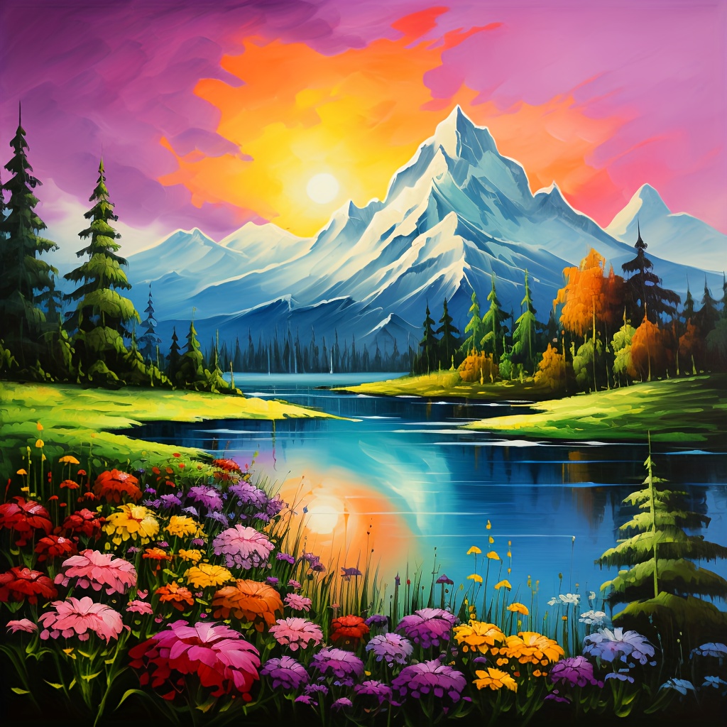 

1pc Large Size 40x40cm/15.7x15.7in Without Frame Diy 5d Diamond Painting, Summer Scenery, Full Rhinestone Painting, Diamond Art Embroidery Kits, Handmade Home Room Office Wall Decor