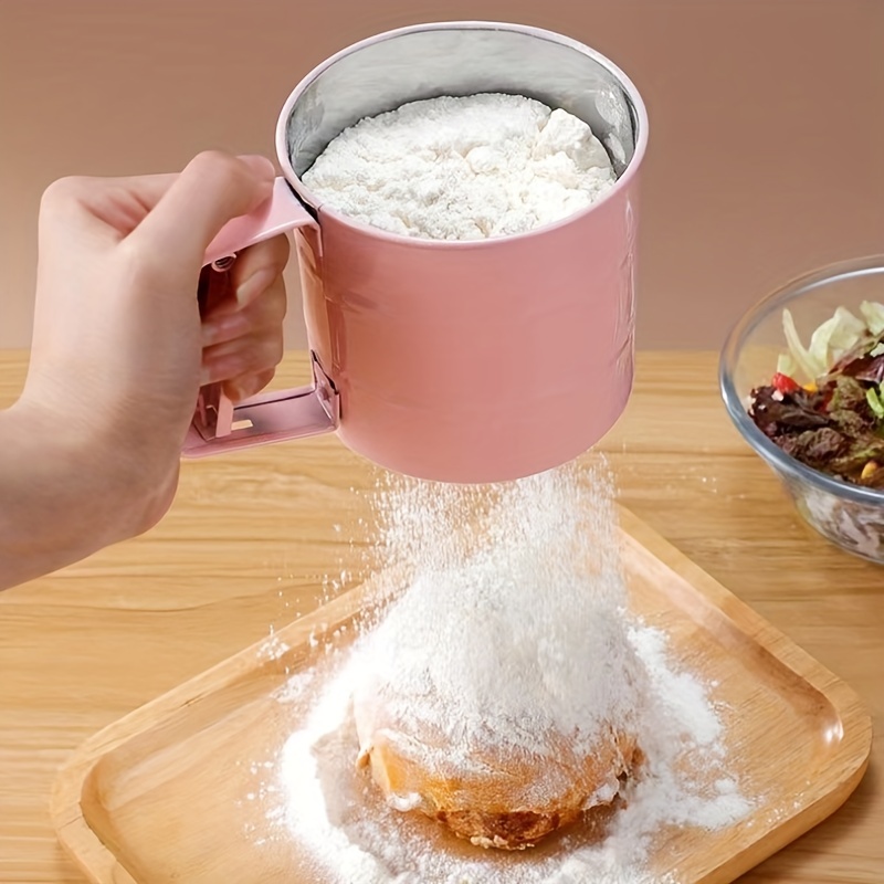1 Pieza Batidora Azúcar En Polvo Tamiz Harina Batidora - Temu