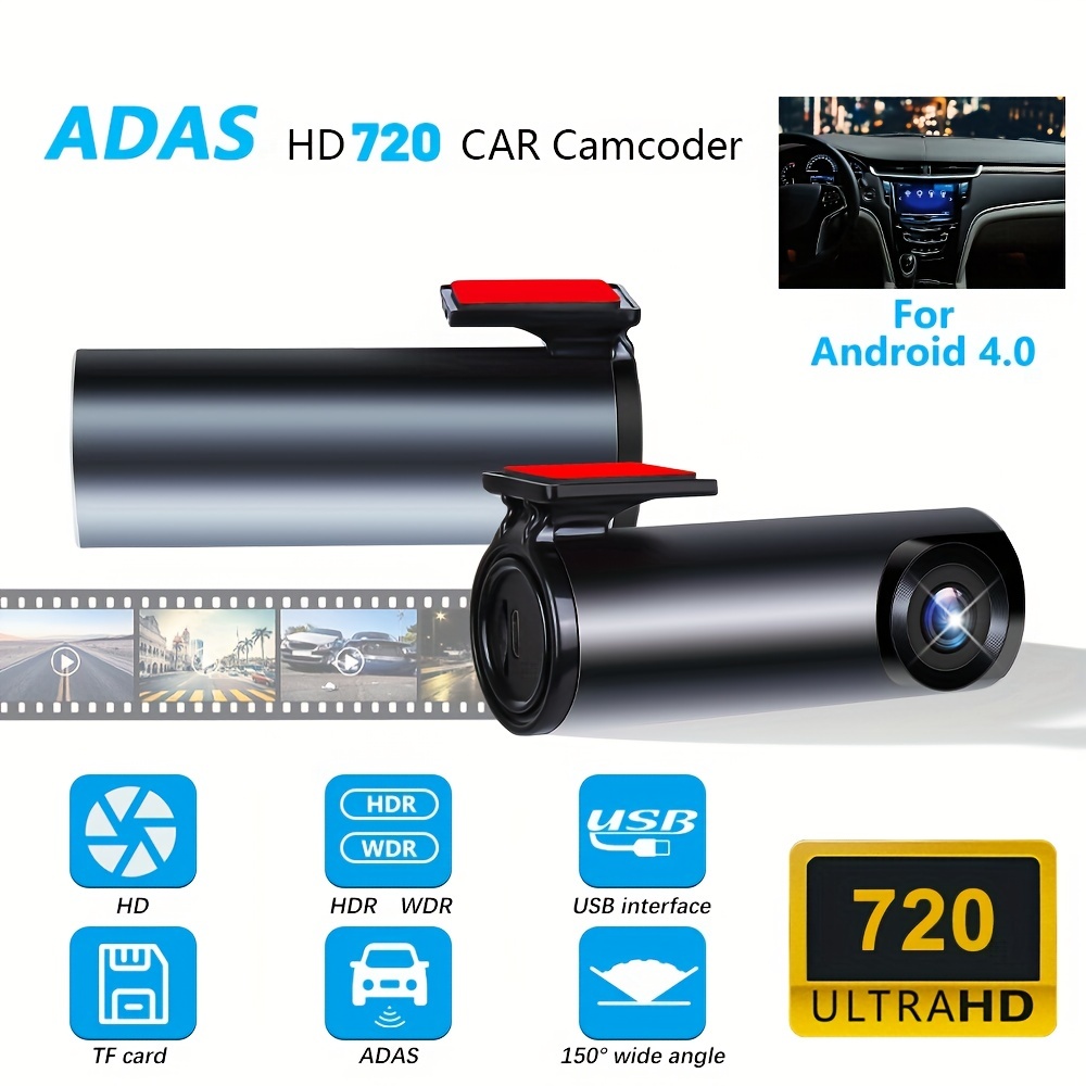 Mini Car DVR USB Camera Dashcam Full HD Registrator Video Recorder