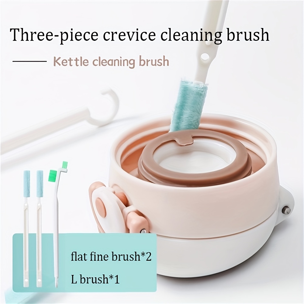 3Pcs Bottle Caps Cleaning Brush,Keyboard Scrub Brush,Tiny Window Door Track  Groove Gap Cleaning Brush,Cleaner Tool with Thin Handles for Small Hole
