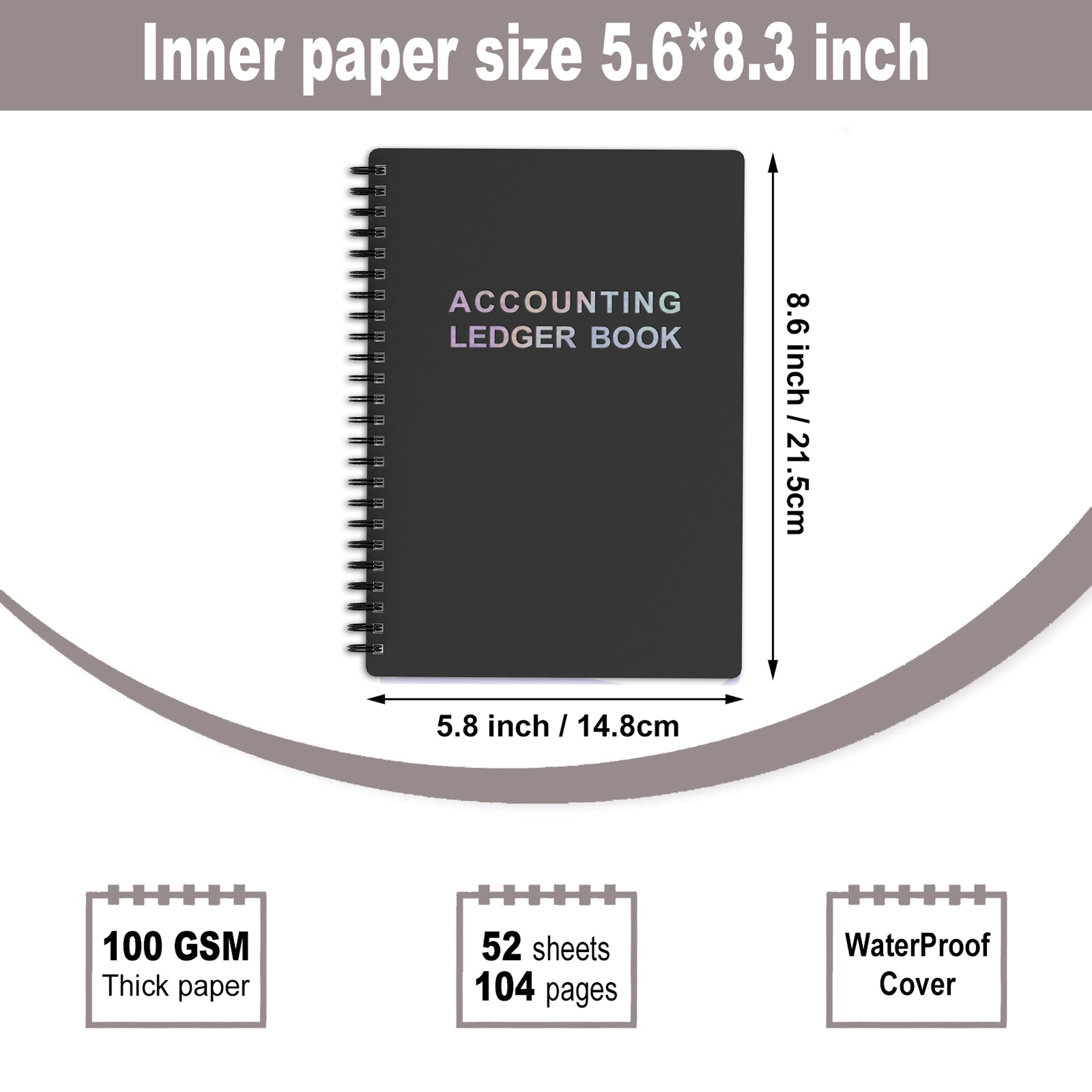 Kore Studio Budget Planner: Get Your Finances Organized & Managed  Effectively - A5 Undated Notebook, 100gsm Paper