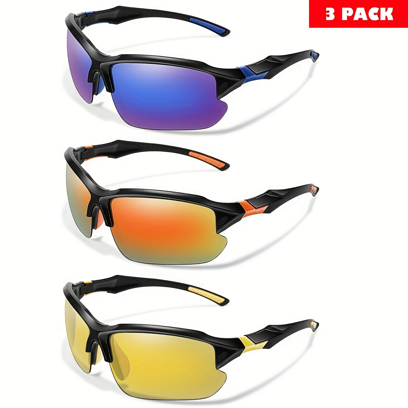 Loisruby Polarized Cycling Driving Glasses Outdoor Sports - Temu United  Kingdom