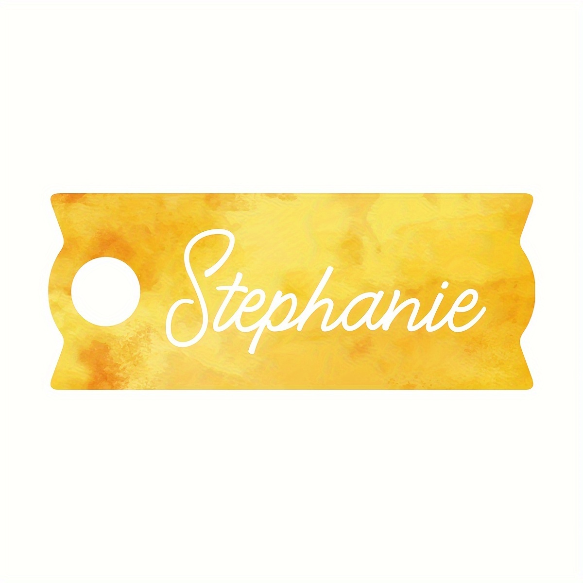 Customizable Mini Acrylic Name ID Plate for Stanley 30 OZ Tumbler  Personalized Name Plate Name Tag for Stanley Cup Identification Plate  Acrylic