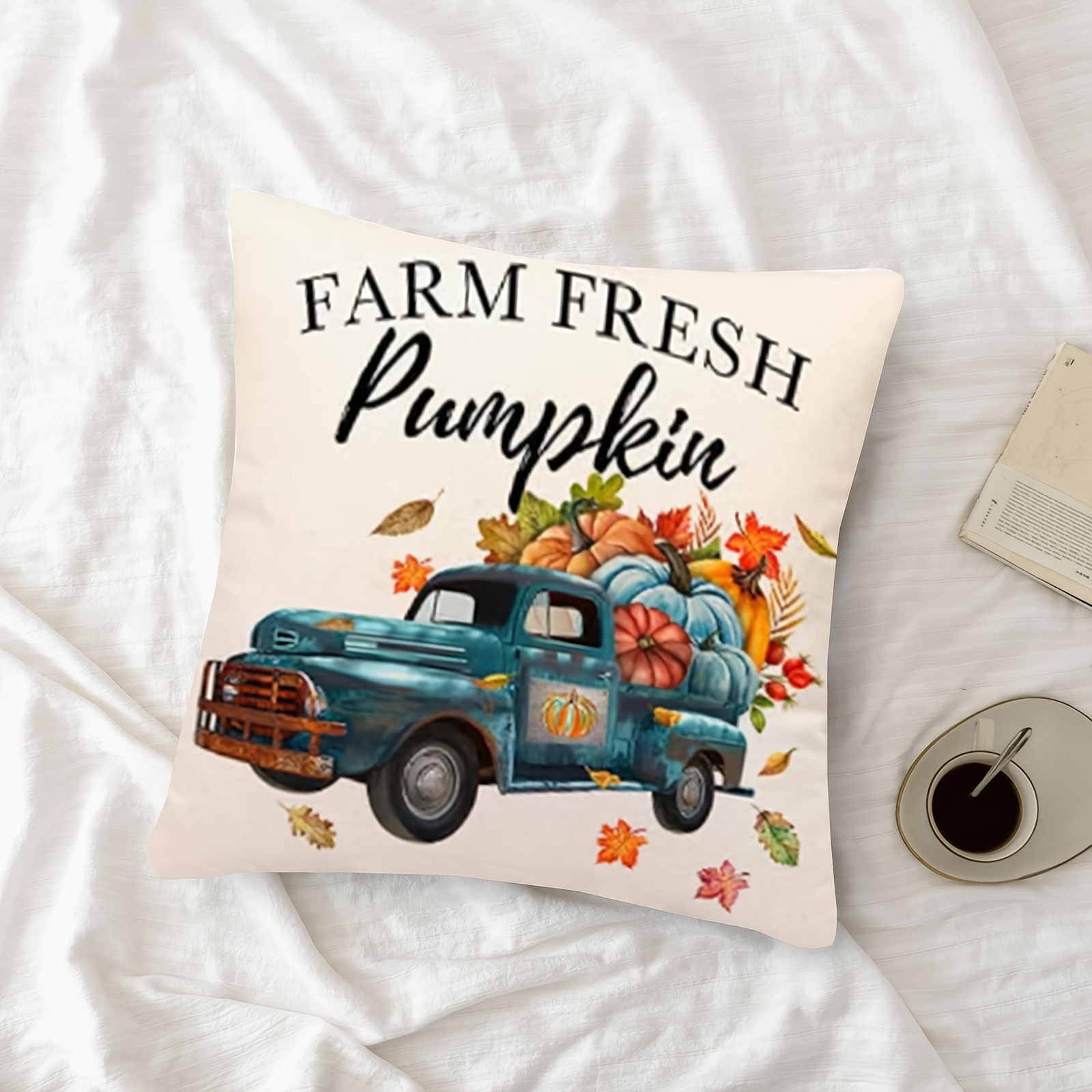 October 31 Halloween Pillow, Modern Farmhouse Autumn Decor