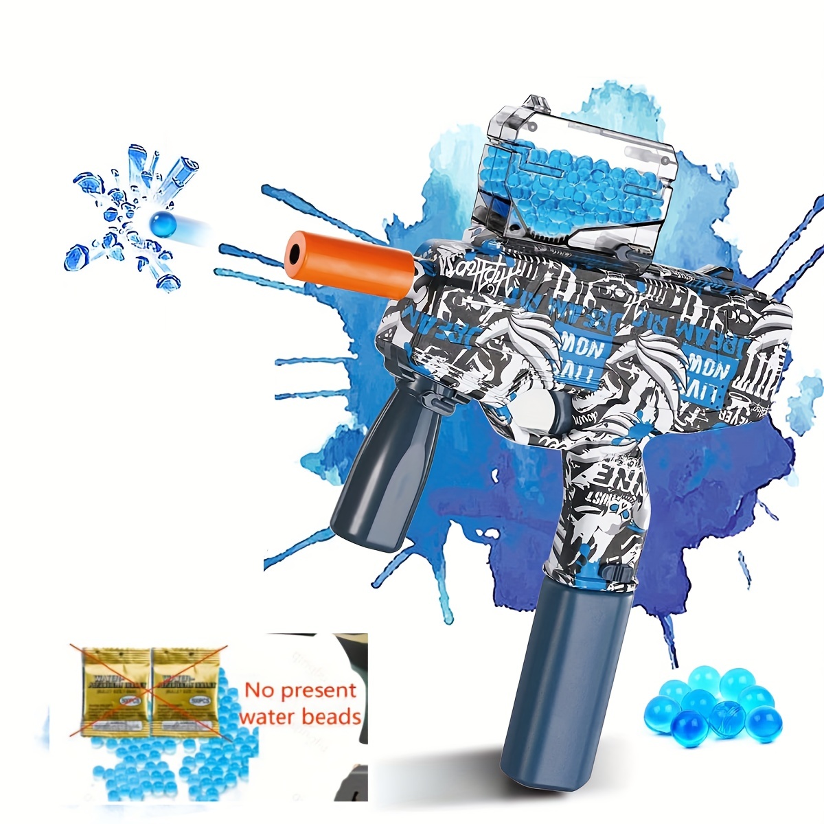 Pistola De Bolas De Gel Eléctrica, Pistola De Agua Eléctrica