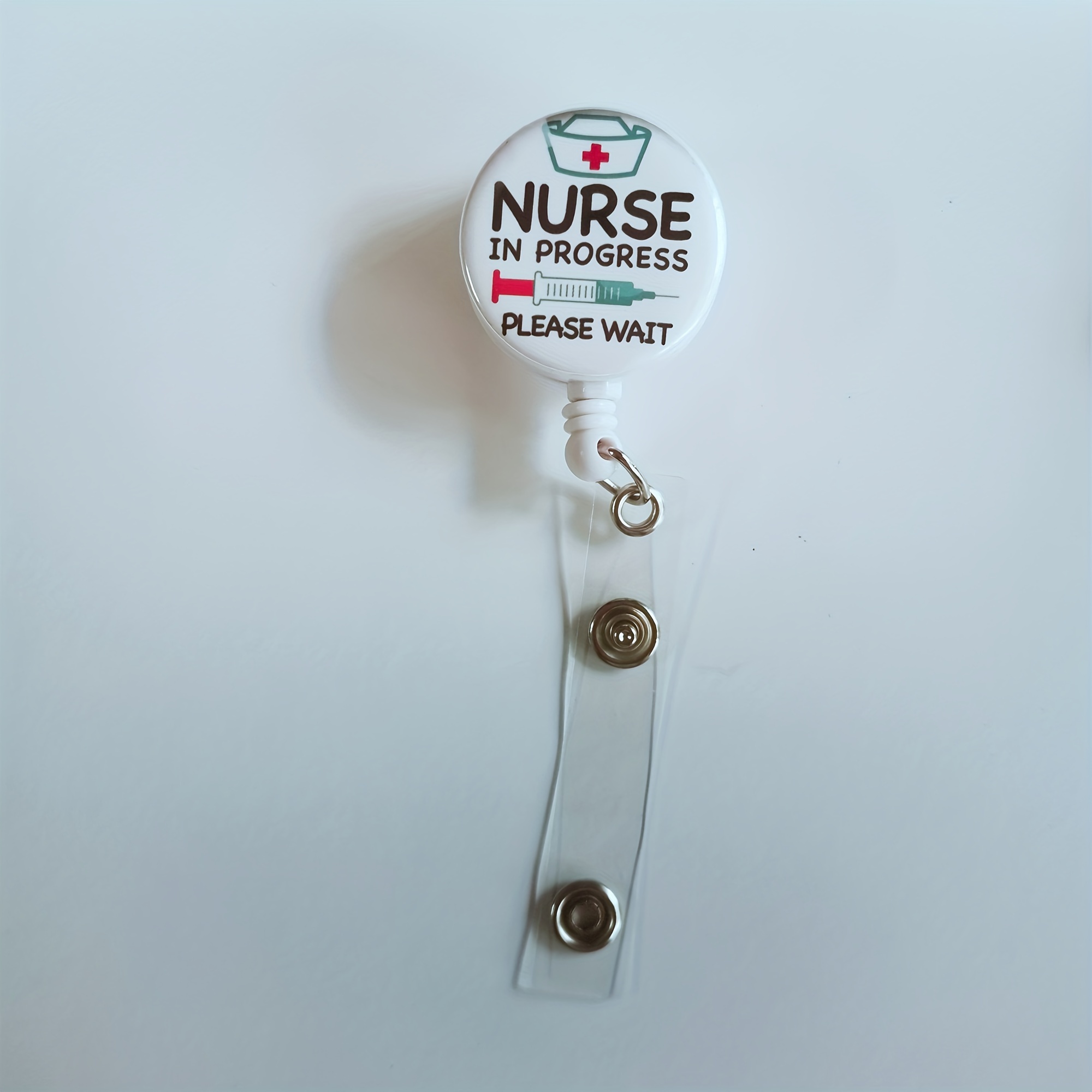 Future Nurse Badge: Retractable Badge Reel with Metal Clip - Perfect  Christmas Gift for Nursing Students!