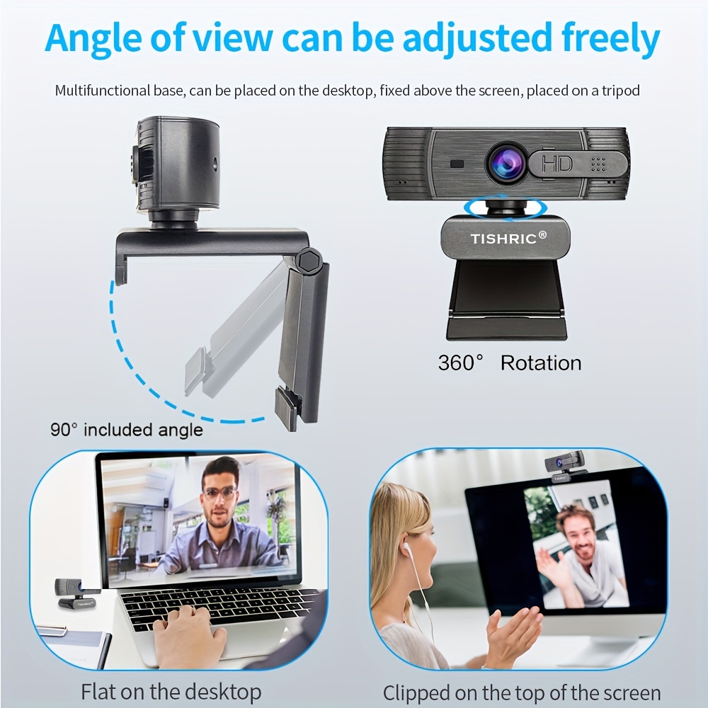 Webcam 1080P Web Camera With Microphone For Pc/Computer Usb Camera  Web Cam Webcam Support HD Recording Video Chat