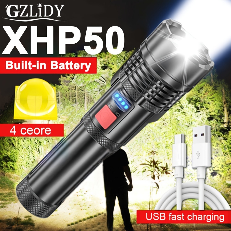 Waterproof Led Camping Lantern And Usb Flashlight - Temu