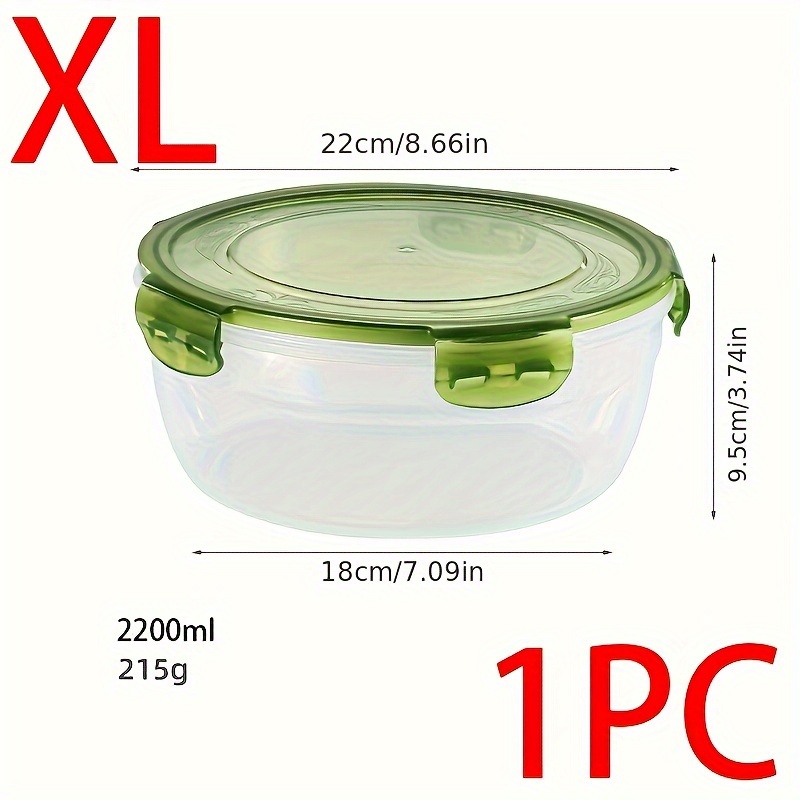 Storage Box Set Round Modern Style Food Storage Fresh - Temu