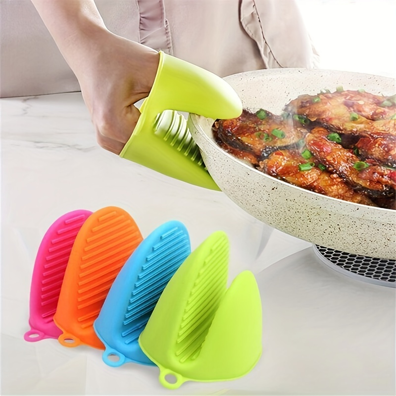 Cilicone Clip, Mini Dishes Oven Heat Insulated Finger Protector, Glove Silicone  Oven Mitts, Pot Holder For Kitchen - Temu United Arab Emirates
