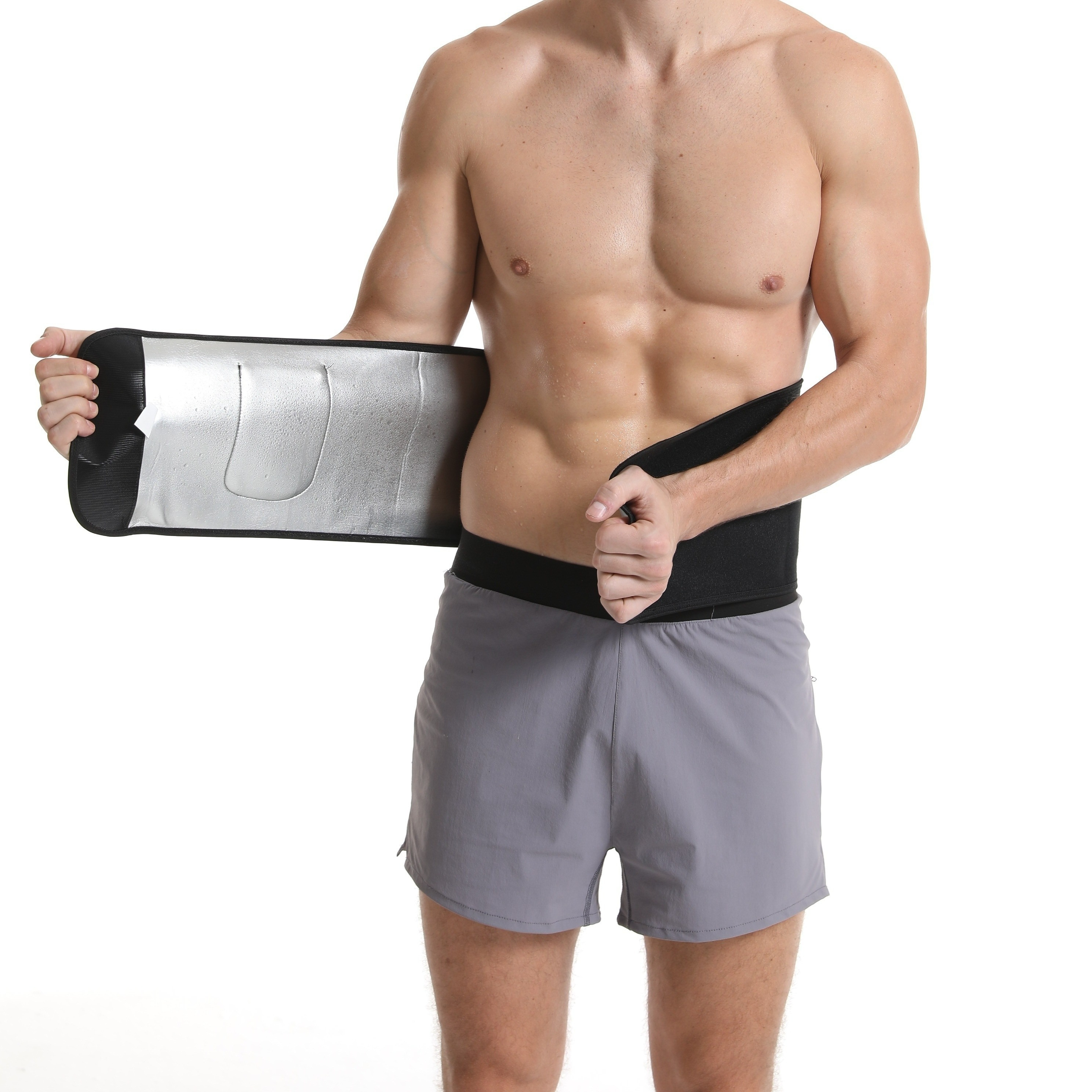 Order A Size Waist Trimmer Sauna Ab Belt Men Waist Trainer - Temu Canada