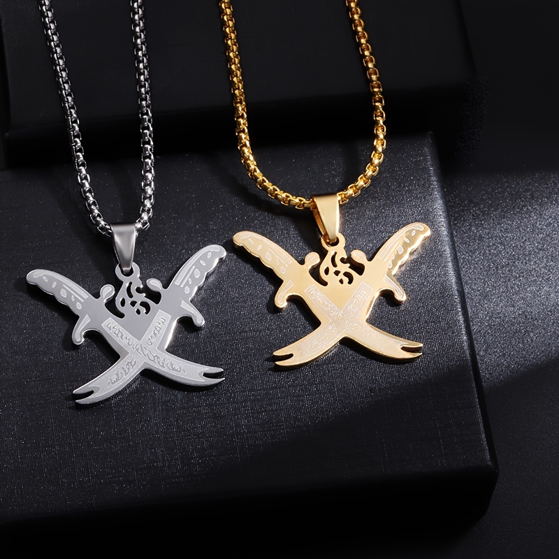 Alloy Vintage Knife Pendant Necklace With Hidden Blade For Men And Women,  Hip Hop Hipster Fashion Handmade Jewelry Decoration Idea Gift Halloween  Birthday Christmas Family Friends Dad Mom Son Daughter Kids Husband