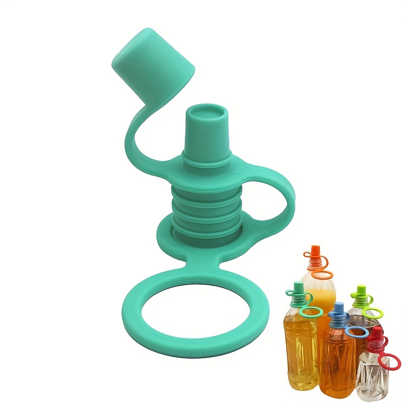 Leakproof Silicone Bottle Top Nozzle Spill Proof Beverage - Temu