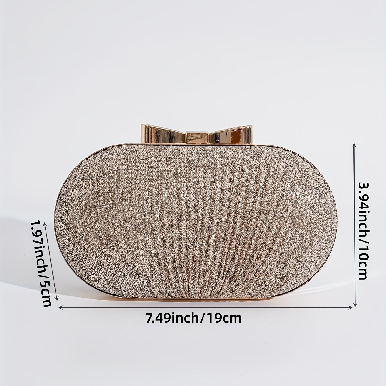 Clutch Bag Evening Bag Women Bags Wedding Handbags Chain Metal