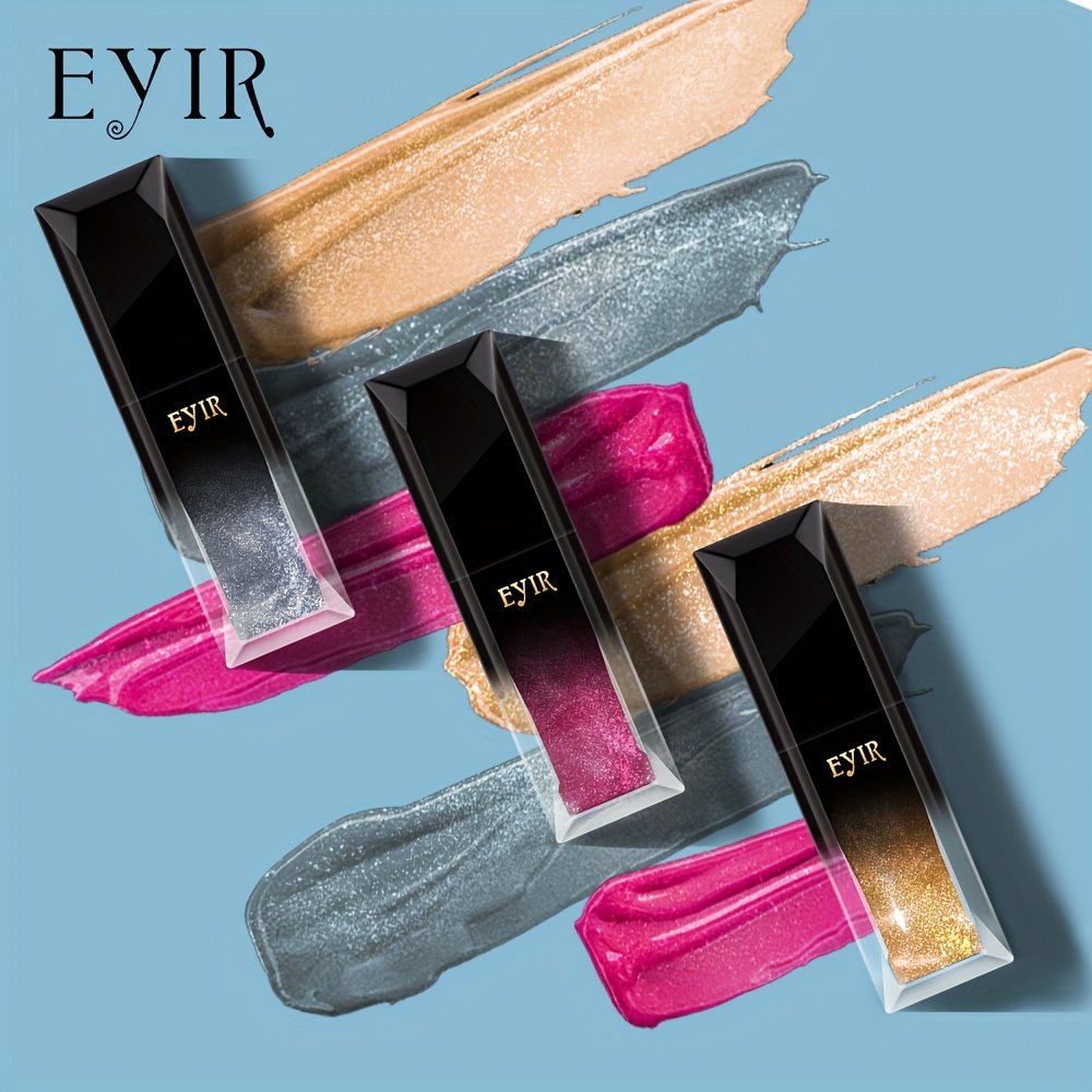 Eyir 12 color Crystal Bottle Lip Gloss Three in one - Temu