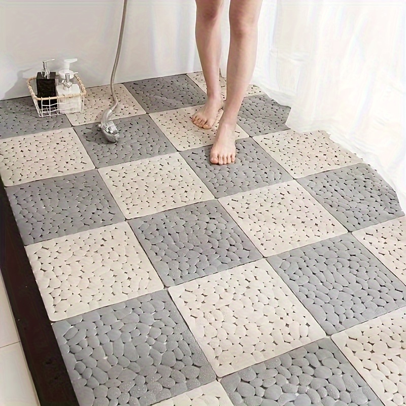 Anti-slip Splicing Floor Mat Bath Mats Toilet Shower Bathroom