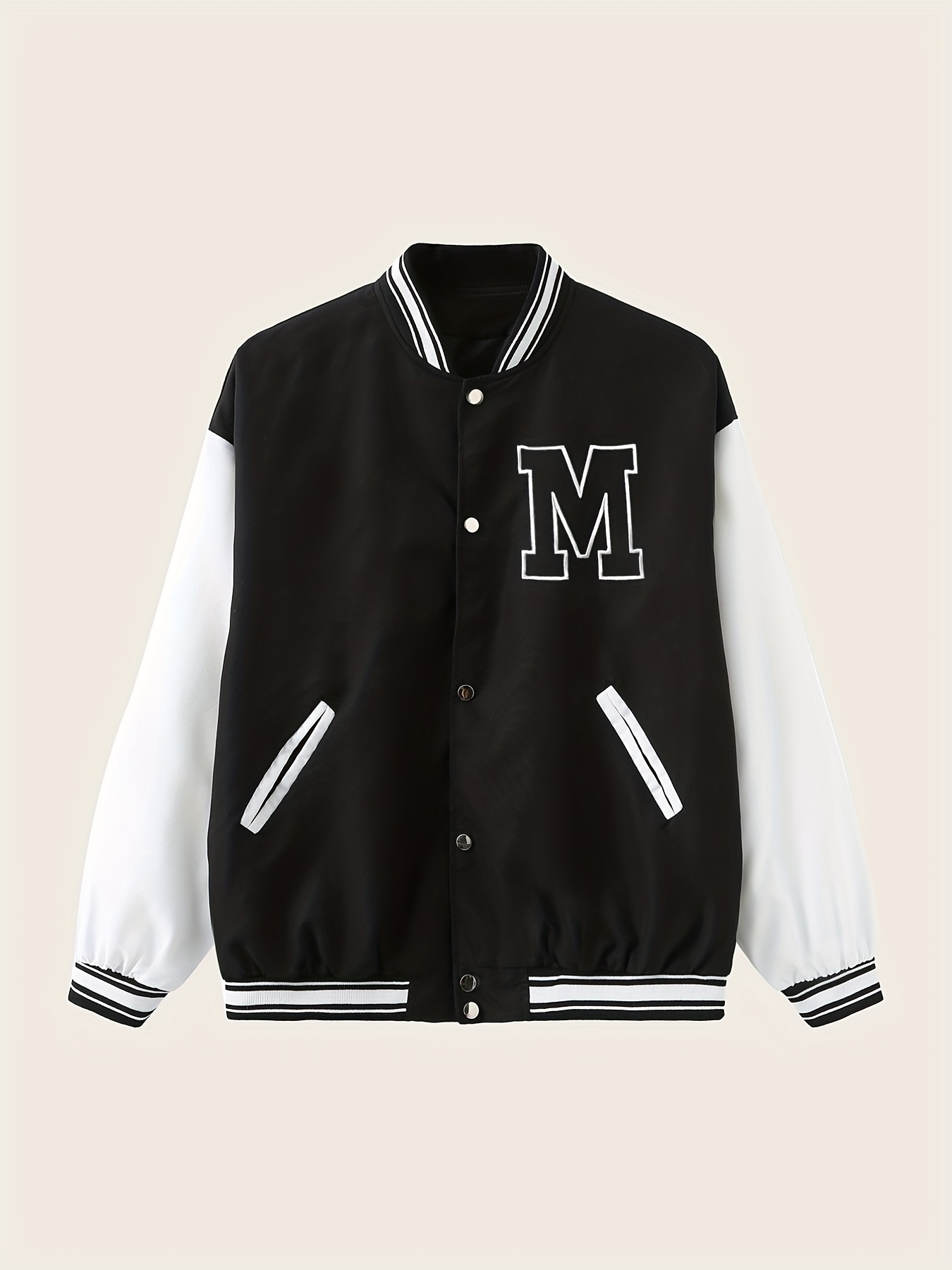 Men's College Baseball Varsity Jacket