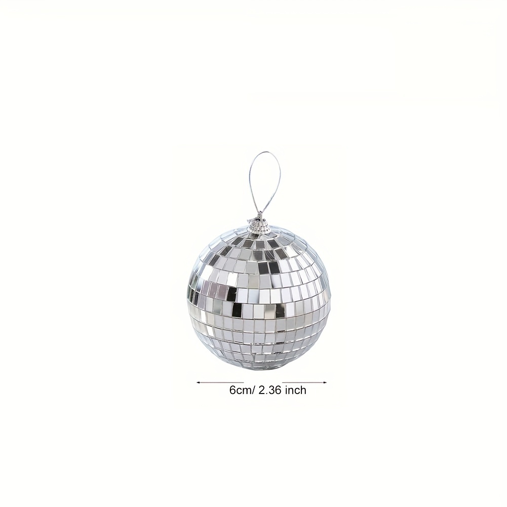 HURRISE Boule Disco Suspendue Mini décoration de fête disco suspendus boule  de miroir boules disco ornements deco decoration
