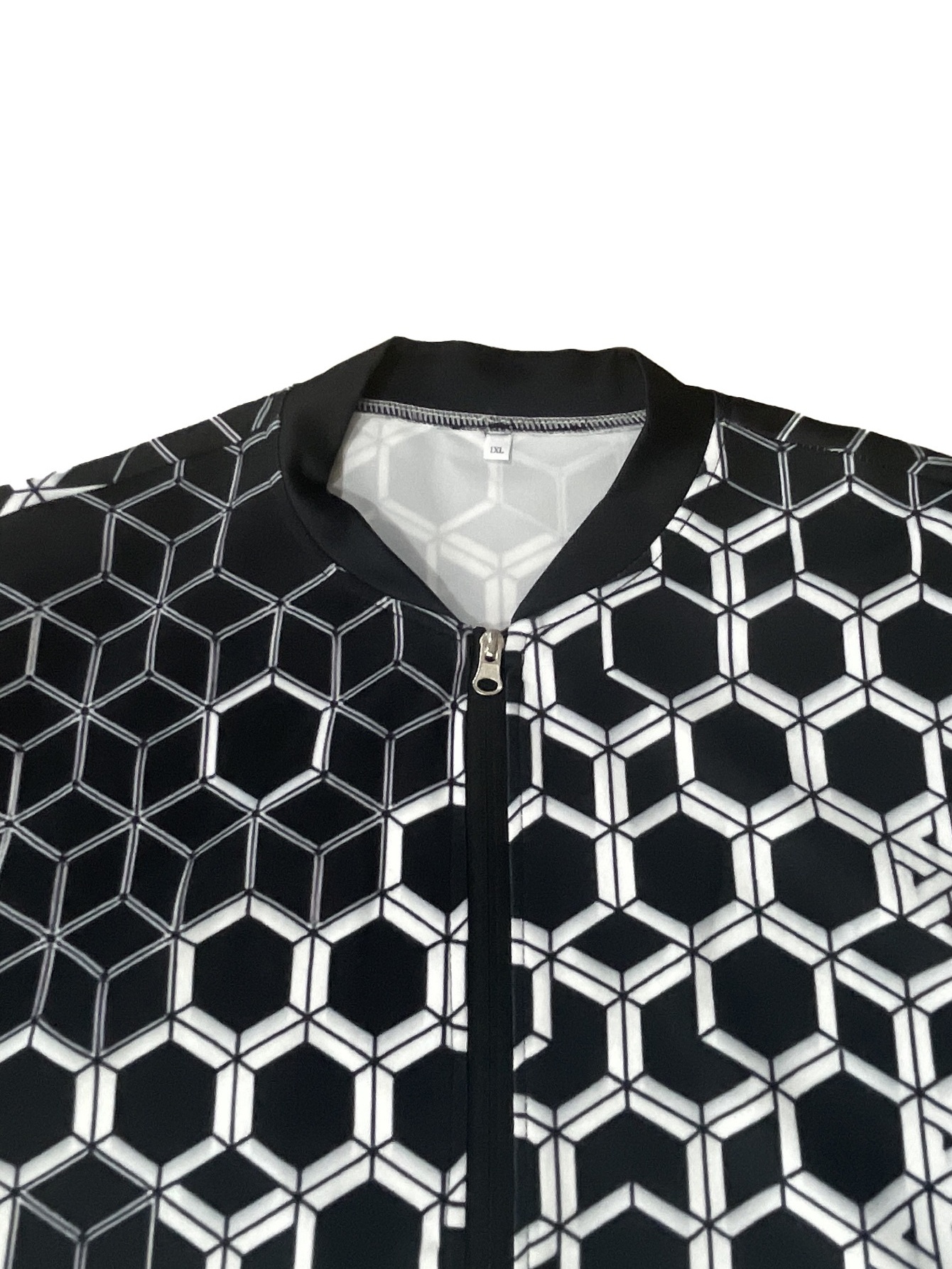 Authentic lv Monogram Gradient Mesh Tunic Jacket, Men's Fashion