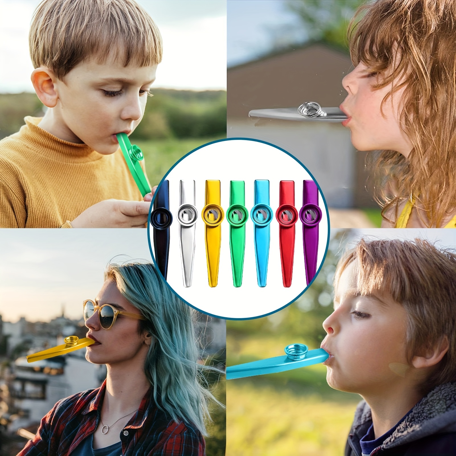 Kazoo Kasu Kazoo Instrument In Various 7 Colours Kazoos Kasu Musical  Instruments For Violin Guitar Piano Keyboard Instruments Party Favours  Gifts Music Lovers - Temu United Arab Emirates