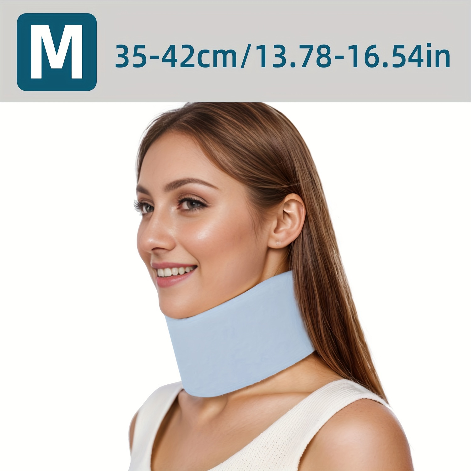 Soft Foam Neck Brace Universal Cervical Collar, Adjustable Neck