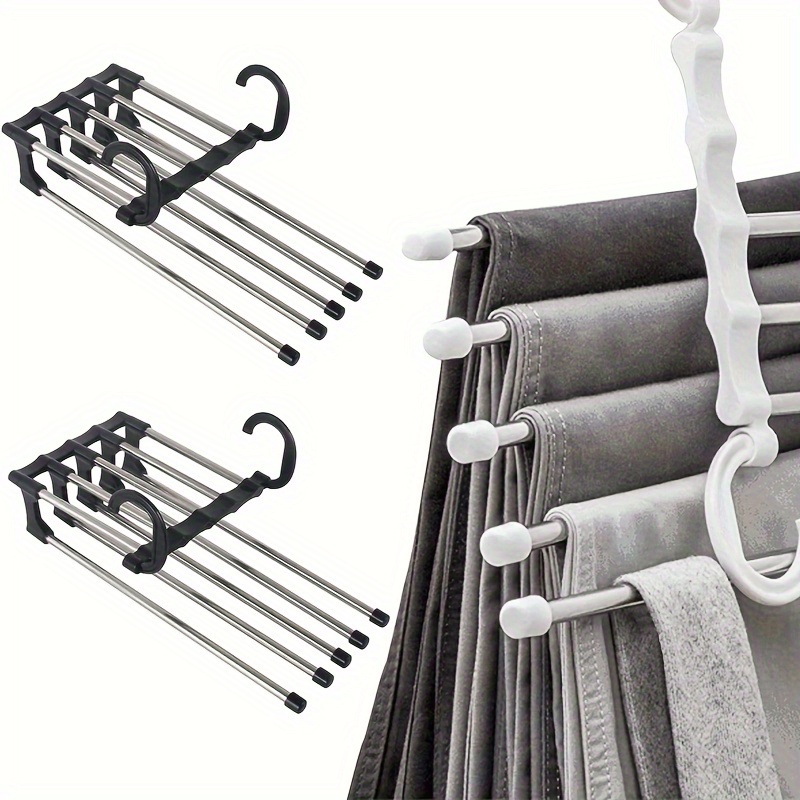 Stainless Steel Multi functional Pants Hanger 1 Foldable - Temu