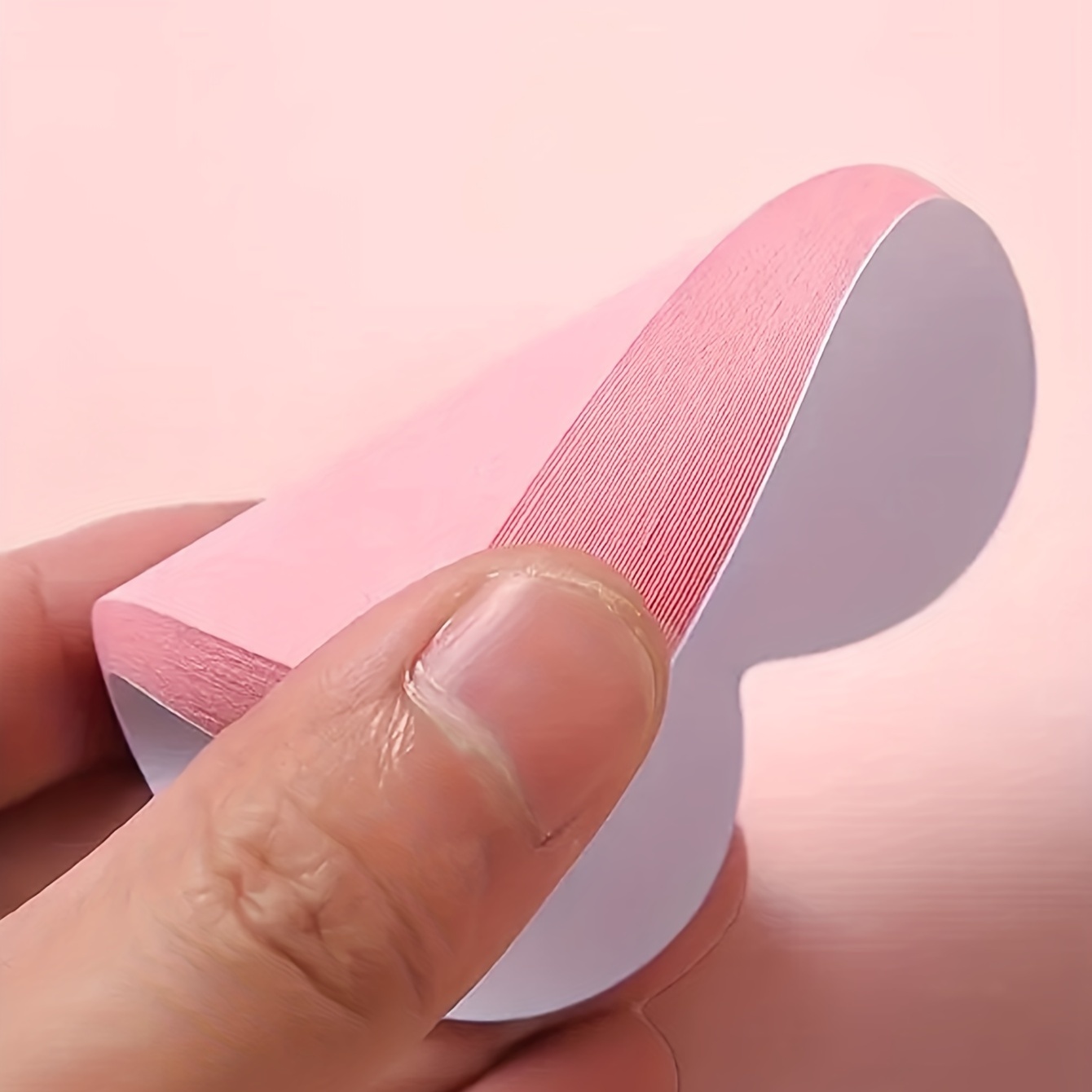 Heart Shaped Sticky Notes 50 Sheets, Self-adhesive Sticky Notes for Students
