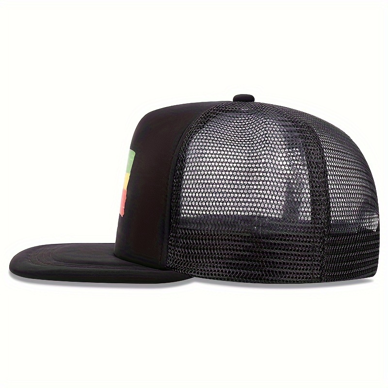 Adjustable Trucker Baseball Cap Mesh Breathable Hat Men Women Snapback Hip  Hop