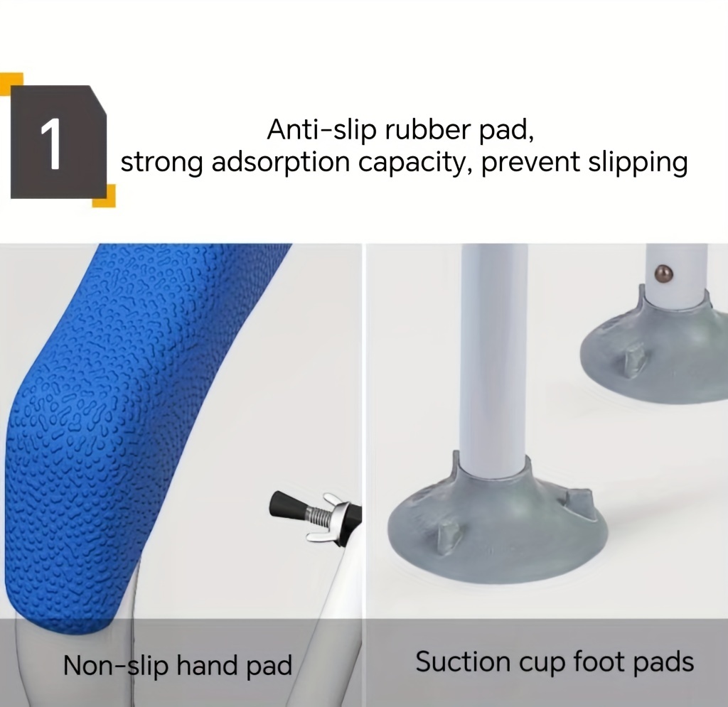 Toilet Safety Rail Elderly Handicap Adjustable Bathroom Temu