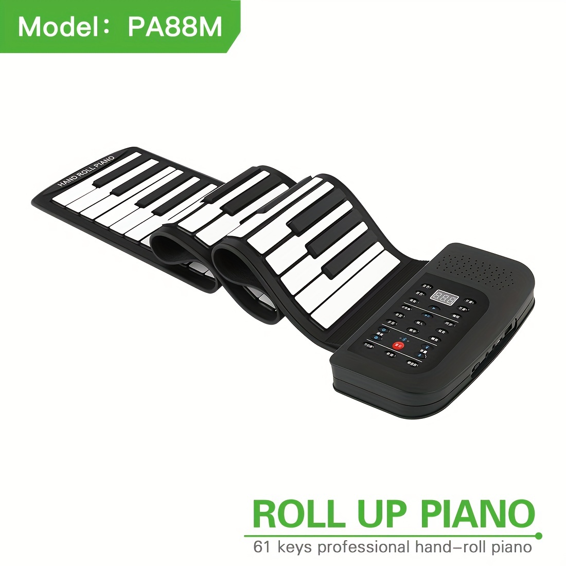 Professional Piano Keyboard 88 Keys Adults Foldable Piano Children