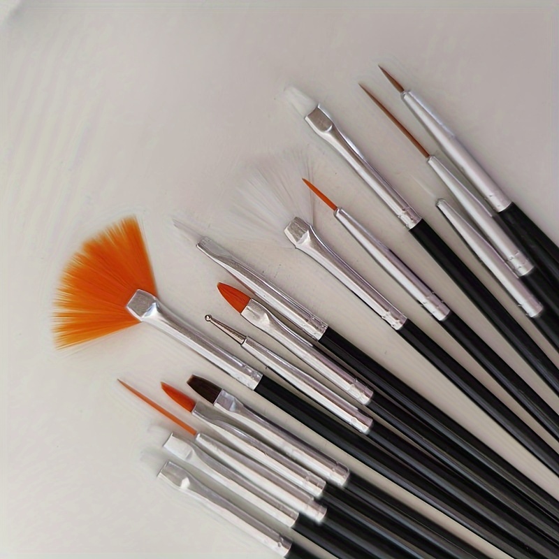A-detail Paint Brush Set,15pcs Miniature Painting Brushes Kit