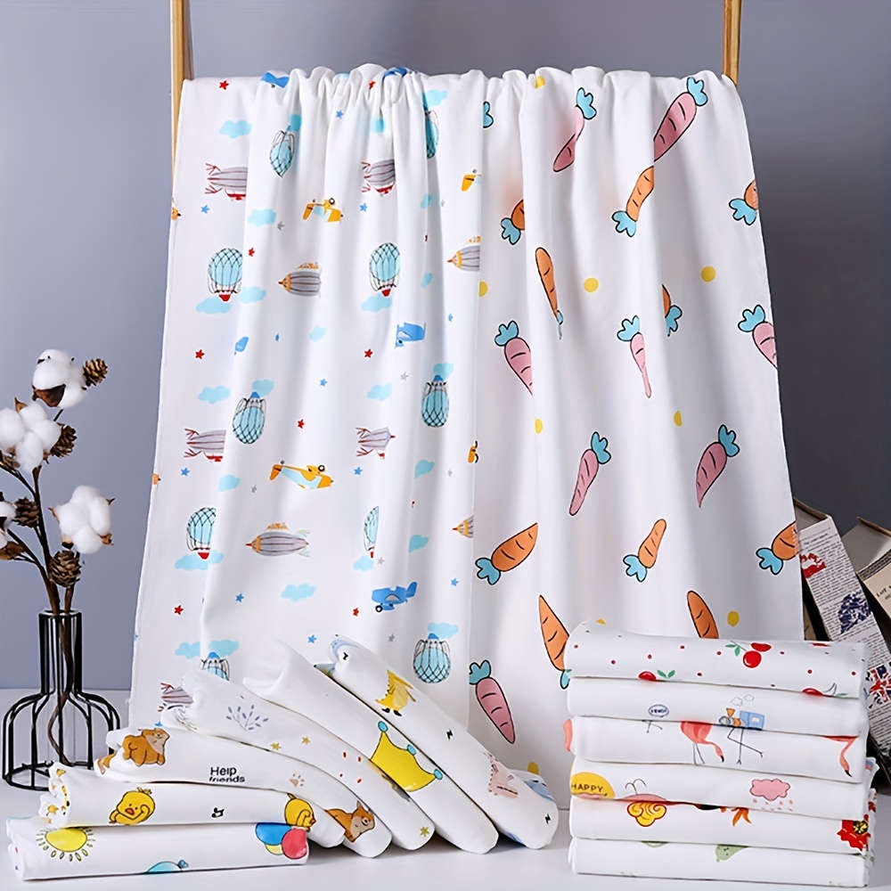 Baby Pure Cotton Wrap Blanket, Soft & Breathable