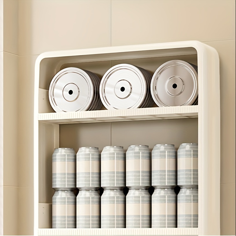 Wall-Mount Bathroom Storage Cabinet Medicine Organizer with Double
