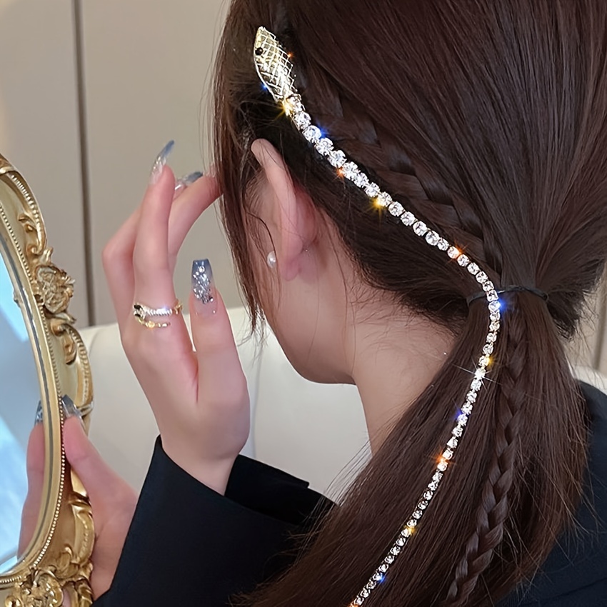 Rose Gold Hair Chain Wedding Headpiece Pearl Draped Bridal Hair Comb S –  Craft & Art