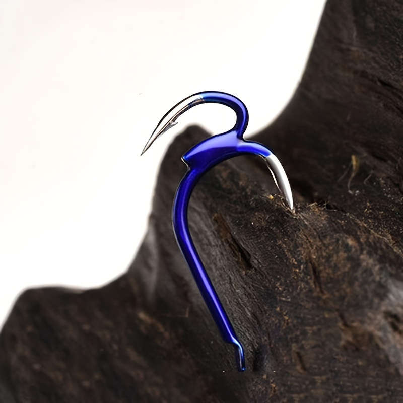 Double Fishing Hooks Durable Fishing Supplies Barbed Fishing - Temu