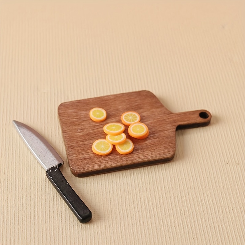 

Miniature Kitchen Cutting Board Steak Place Model