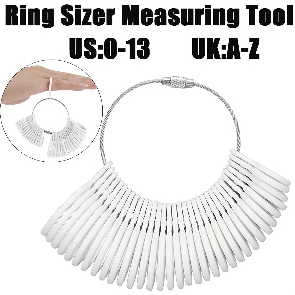  2pcs Finger Measure for Ring Size Ring Sizer Tool Ring Sizing  Tool UK Size US Size Measurements Ring Sizer Accessory Insert Guard  Tightener Tools : Arts, Crafts & Sewing