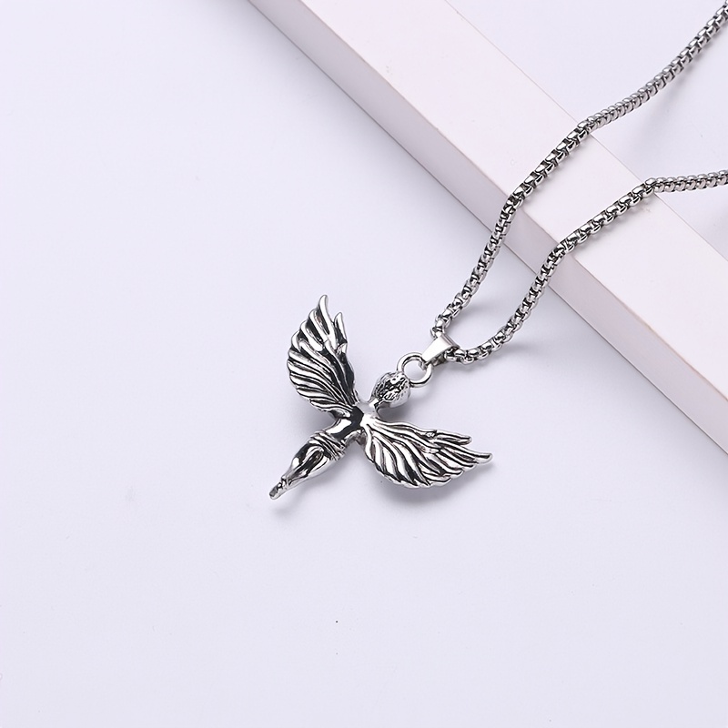 lucky angel pendant