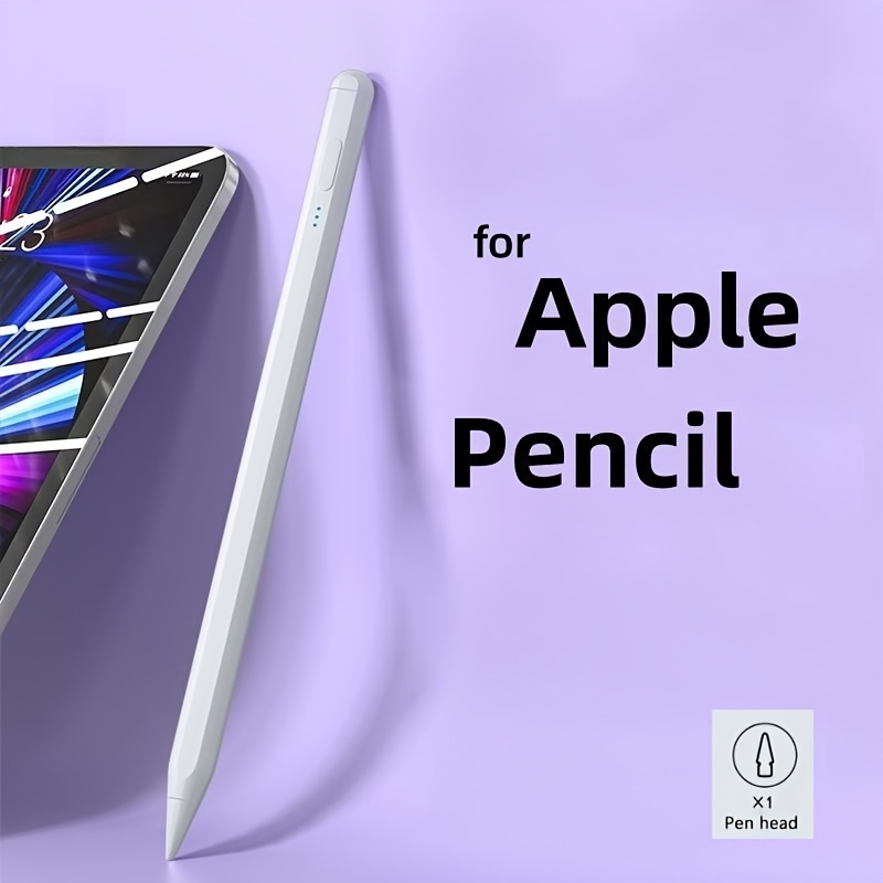 Lápiz óptico para iPad de 9ª y 10ª generación, lápiz con rechazo de palma  Apple Pencil para iPad Pro11 y 12.9 pulgadas, iPad Air 3/4/5, iPad 6-10