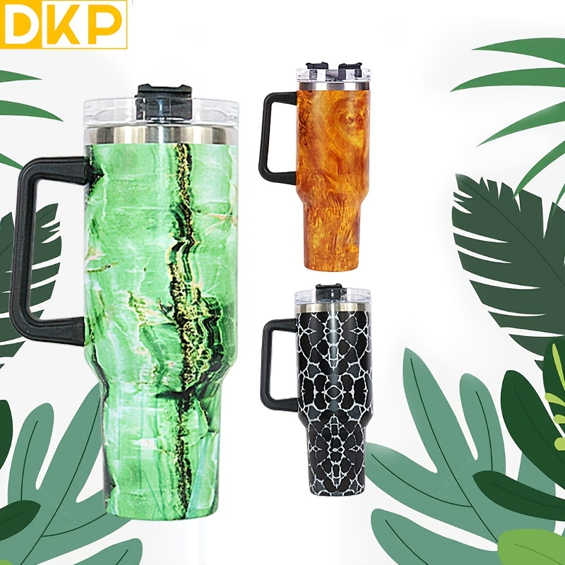 Dkp Large Capacity Water Bottle With Handle And Straw Lid - Temu