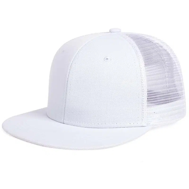 Men's Casual Mesh Flat Brim Cap