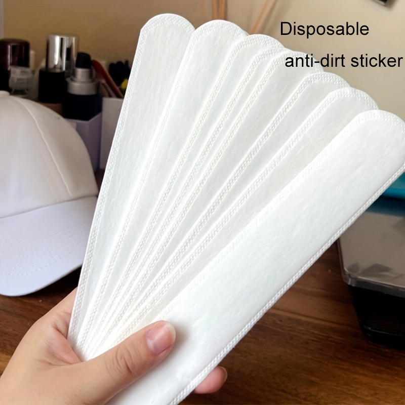 10/ Hat Sweat Sticker, Hat Cap Absorbent Sweat Pad, Sweat Liner Shirt  Collar Pads, Hat Reducing Sweat Tape, Hat Liner Cap Protection, Collar  Protector