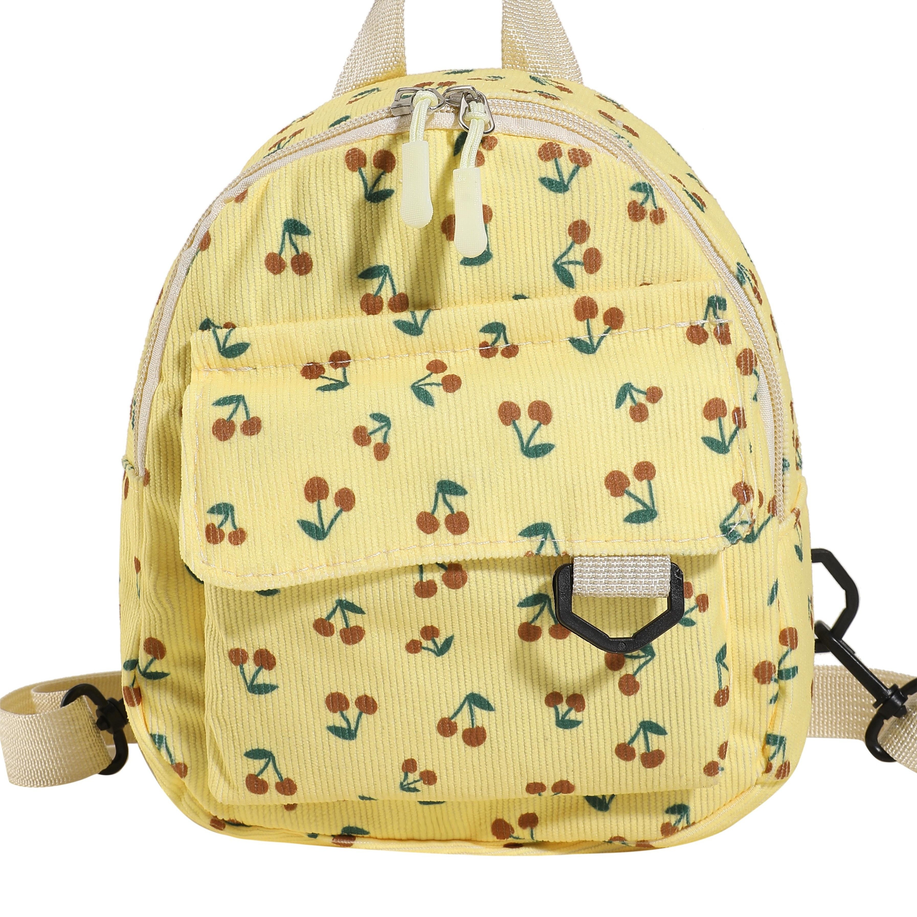Mini Cherry Graphic Backpack