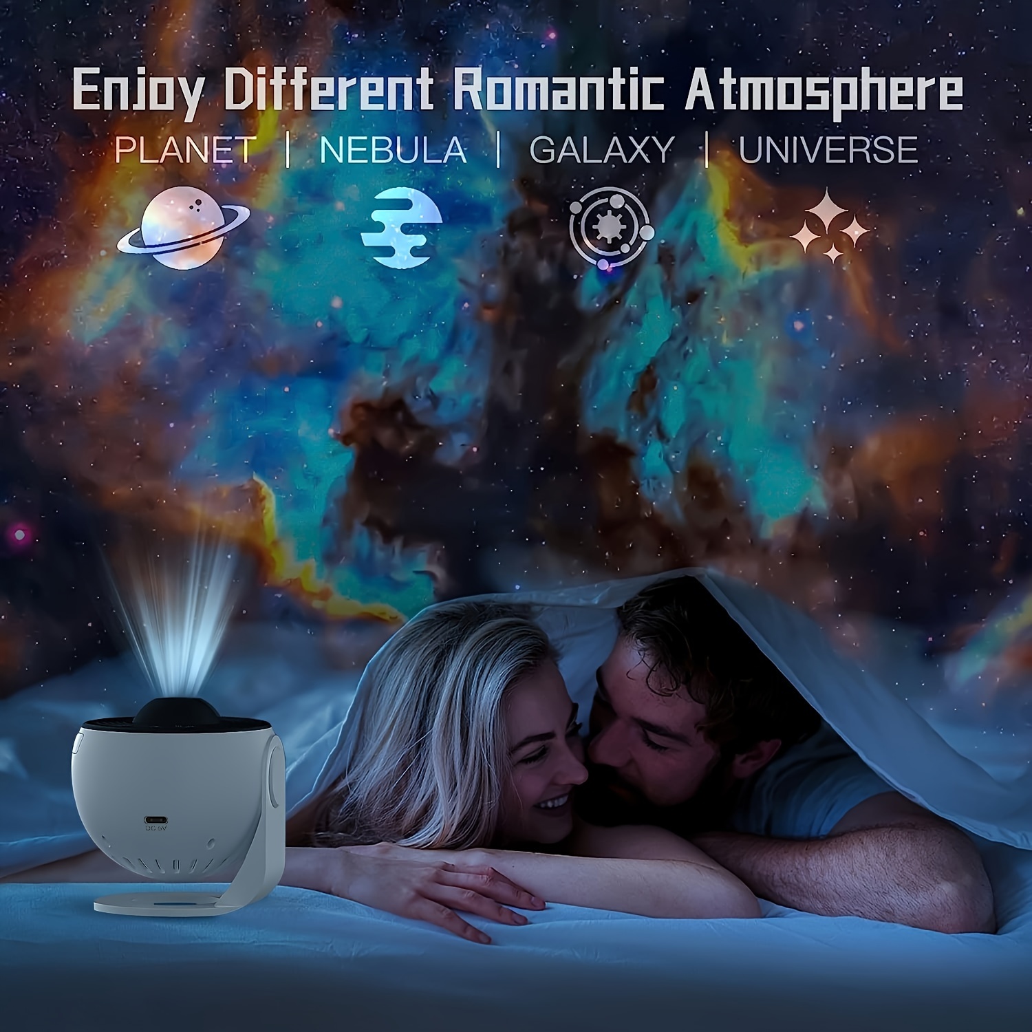 Astronaut Galaxy Star Projector  LED Light Nebula Lamp – encalife