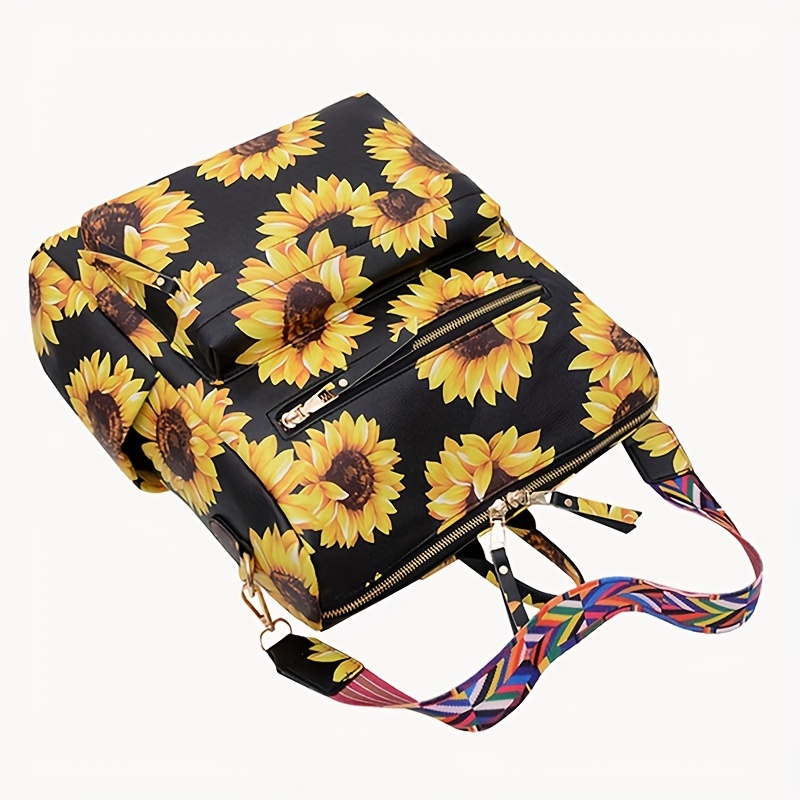 Minimalist Zipper Backpack Travel Rucksack Women's Bag